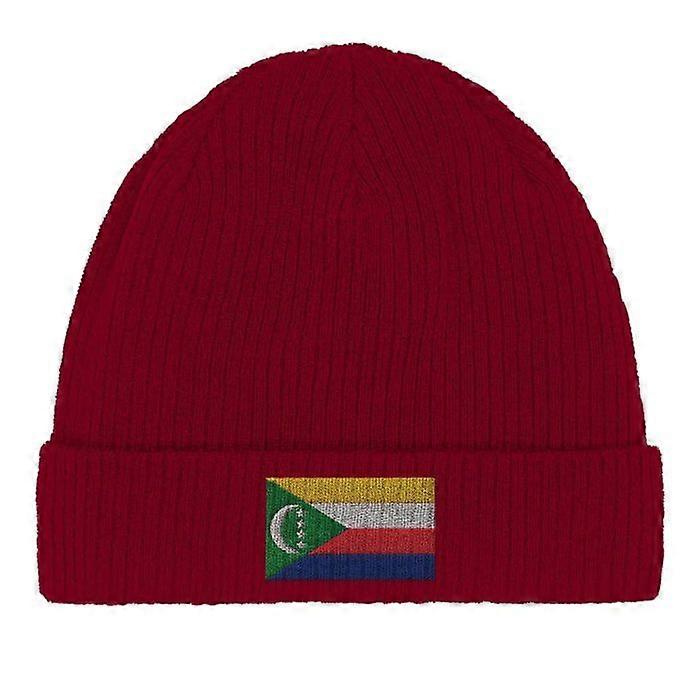 Comoros Flag Cap in Red