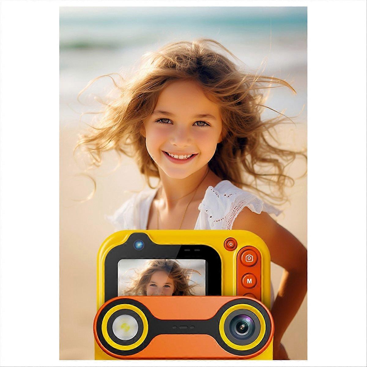 Waterproof Child Camera Underwater Camera 3 Meters Waterproof,Yellow