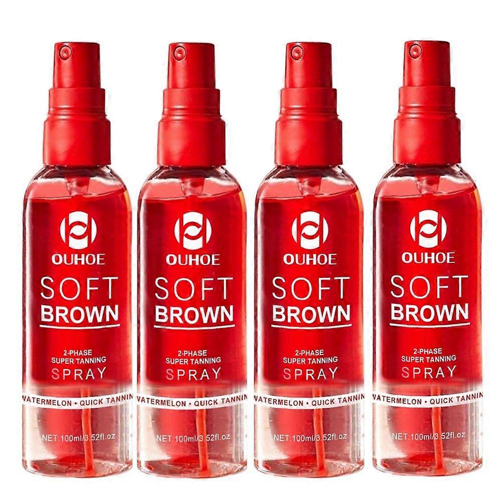 100ml Two-Phase Tanning Spray Watermelon Refreshing Moisturising Tanning Spray