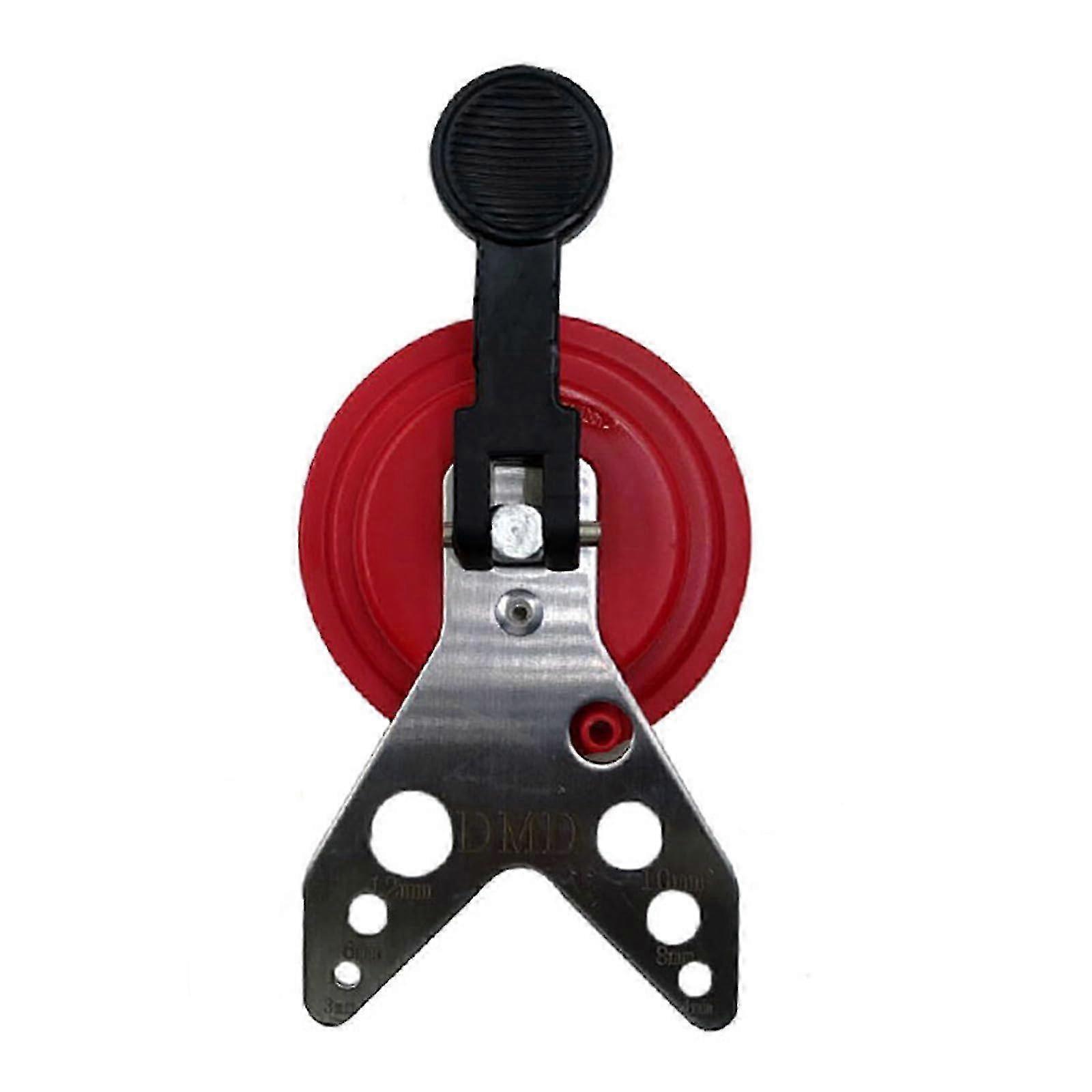 Robust ceramic tile and glass hole locator with adjustable drilling guide positioning tool for crafts and professional use with tile drillin