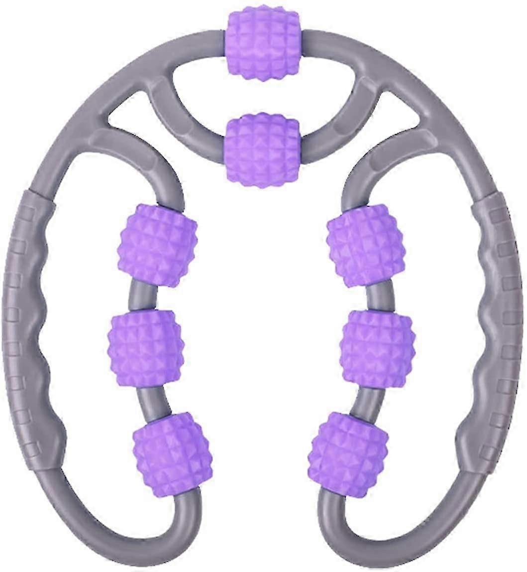 マッスルマッサージローラー、8輪ポータブルマッサージャーマッスルローラー、360セルライトマッサージ、筋肉痛を和らげるためのアンチセルライトマッサージャー、こわばり