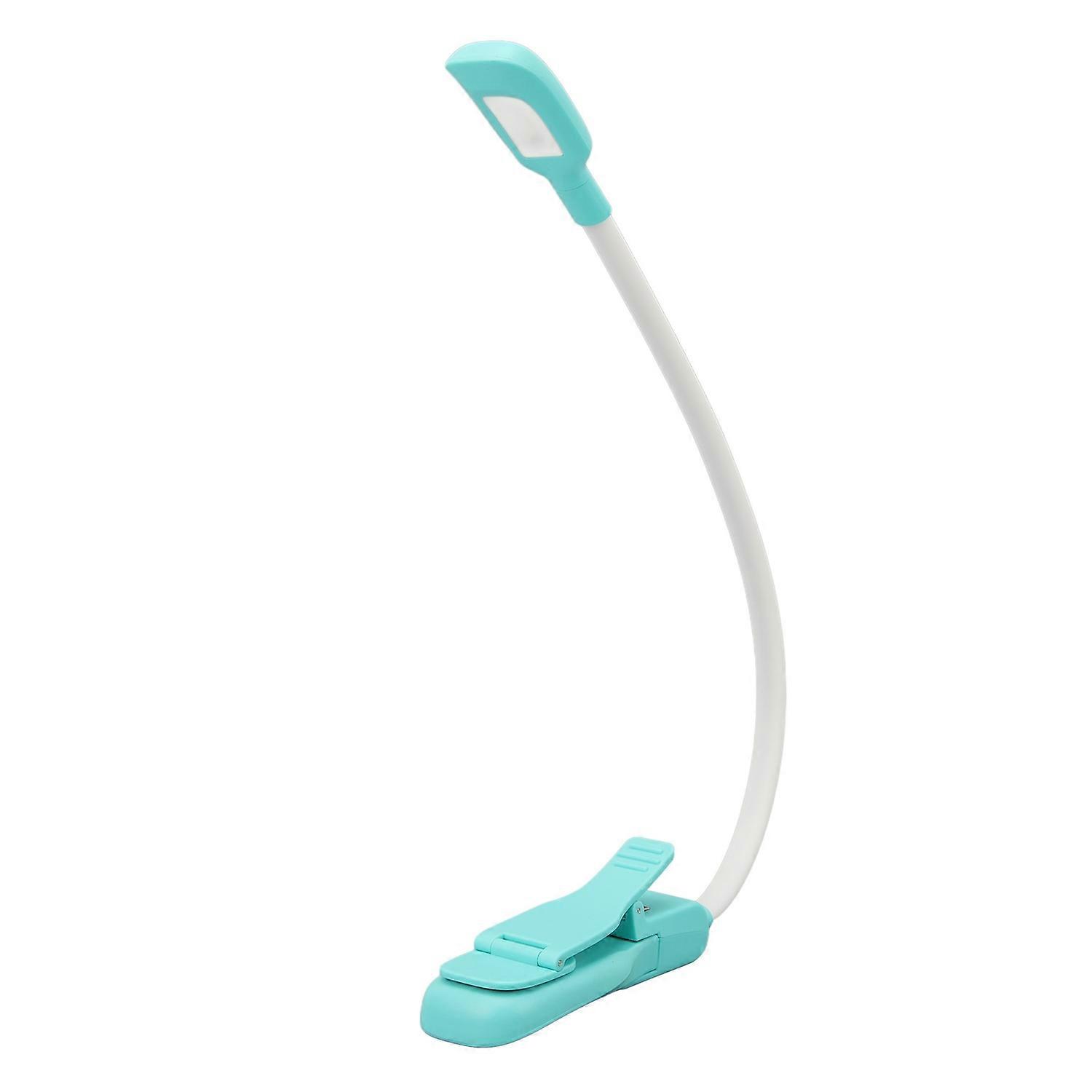 Book Light USB Charging LED Lamp 3 Color Temperature Stepless Dimming Clamp Base Reading Light