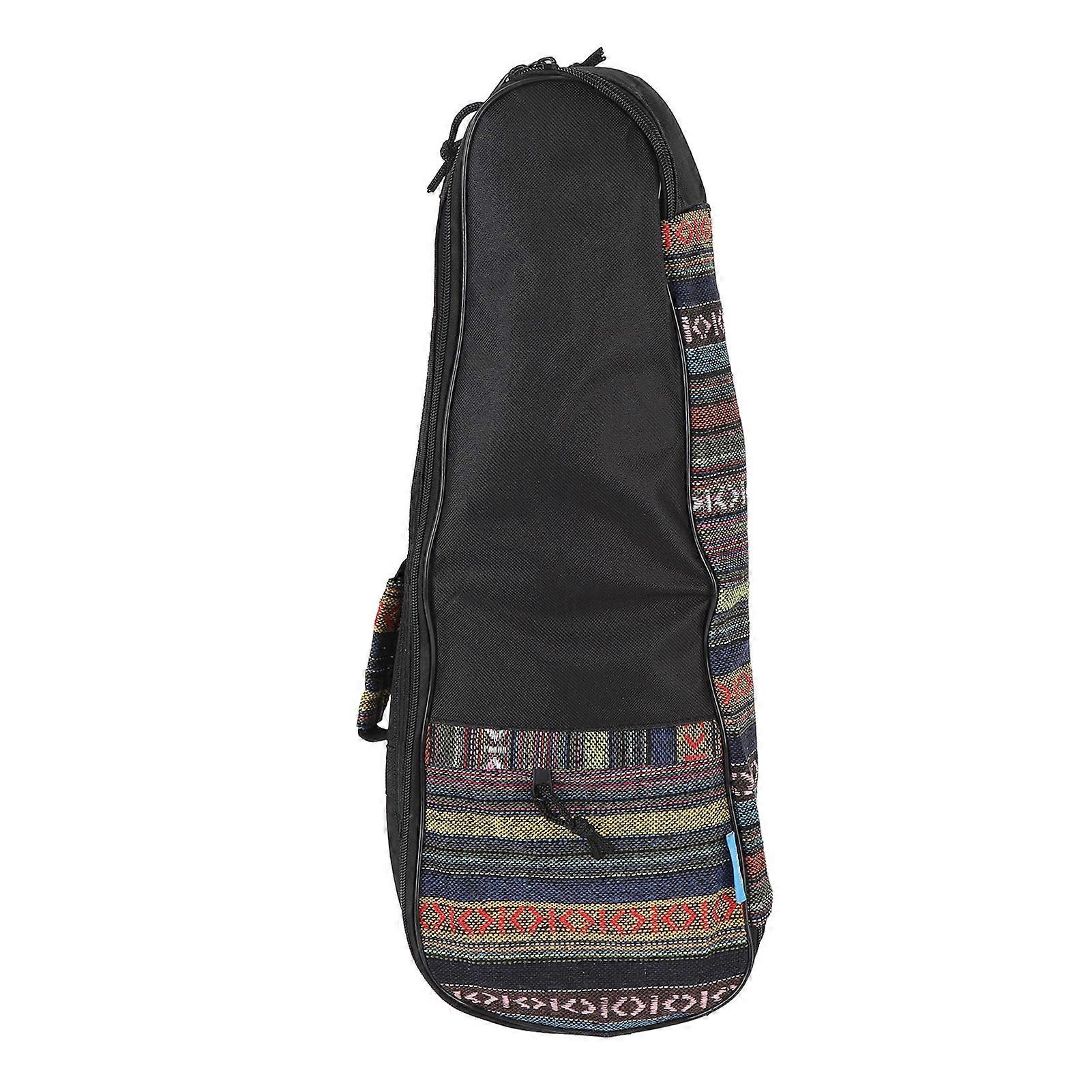 21in Ukulele Case Cotton Shell Foam Padding Heavy Duty Ukulele Gig Bag with Handle Shoulder Strap