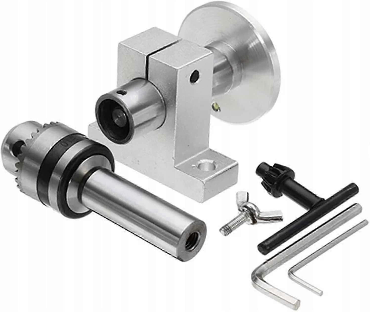 Live Lathe Head With Chuck Diy Mini Accessories