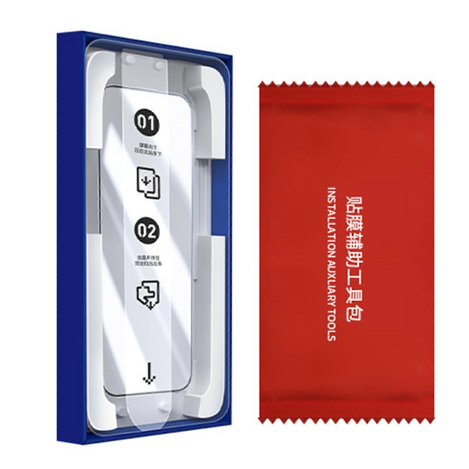 Anti Fingerprint Scratch Resistant Screen Protector Film For Phone 17 Models Includes Dust Less Installation Tools Multicolor