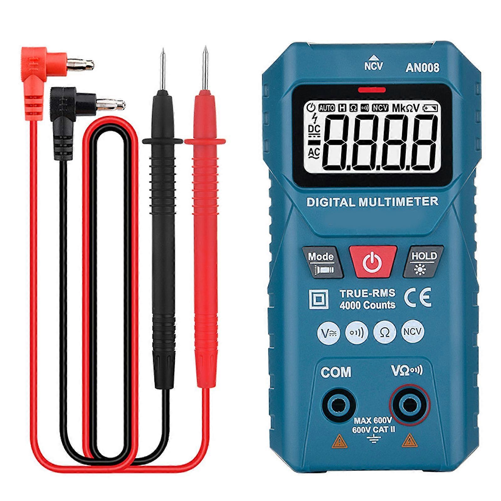 Intelligent  Measurement Tool with  Electrical Tester Device Auto Recognition & Overloading Protections for Accurate result  Multicolor