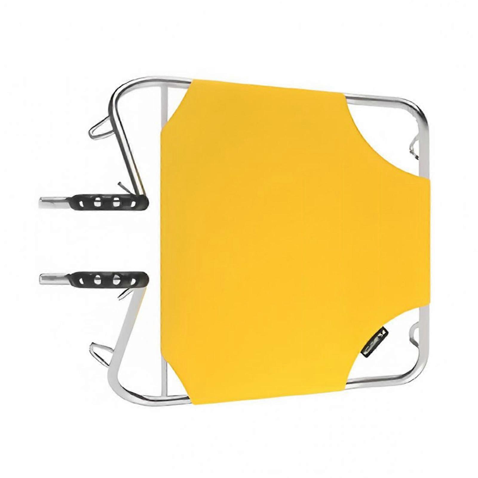 Universally Bicycles Rear Carriers Easy installation No Tool Needed Practical Metal Frame Not Slip Front For Commuting  Yellow