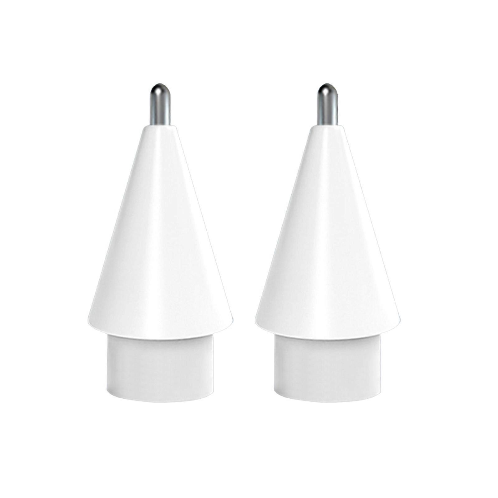 Pair of Ergonomic Pens Responsive Tip Design Long Build Tablet Note Taking Multicolor