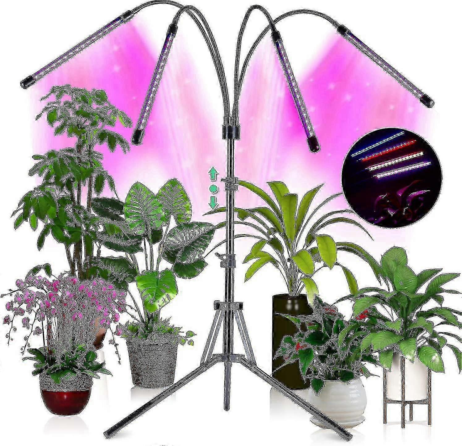 Professional Tripod Adjustable LED Grow Light for Home and Commercial Use