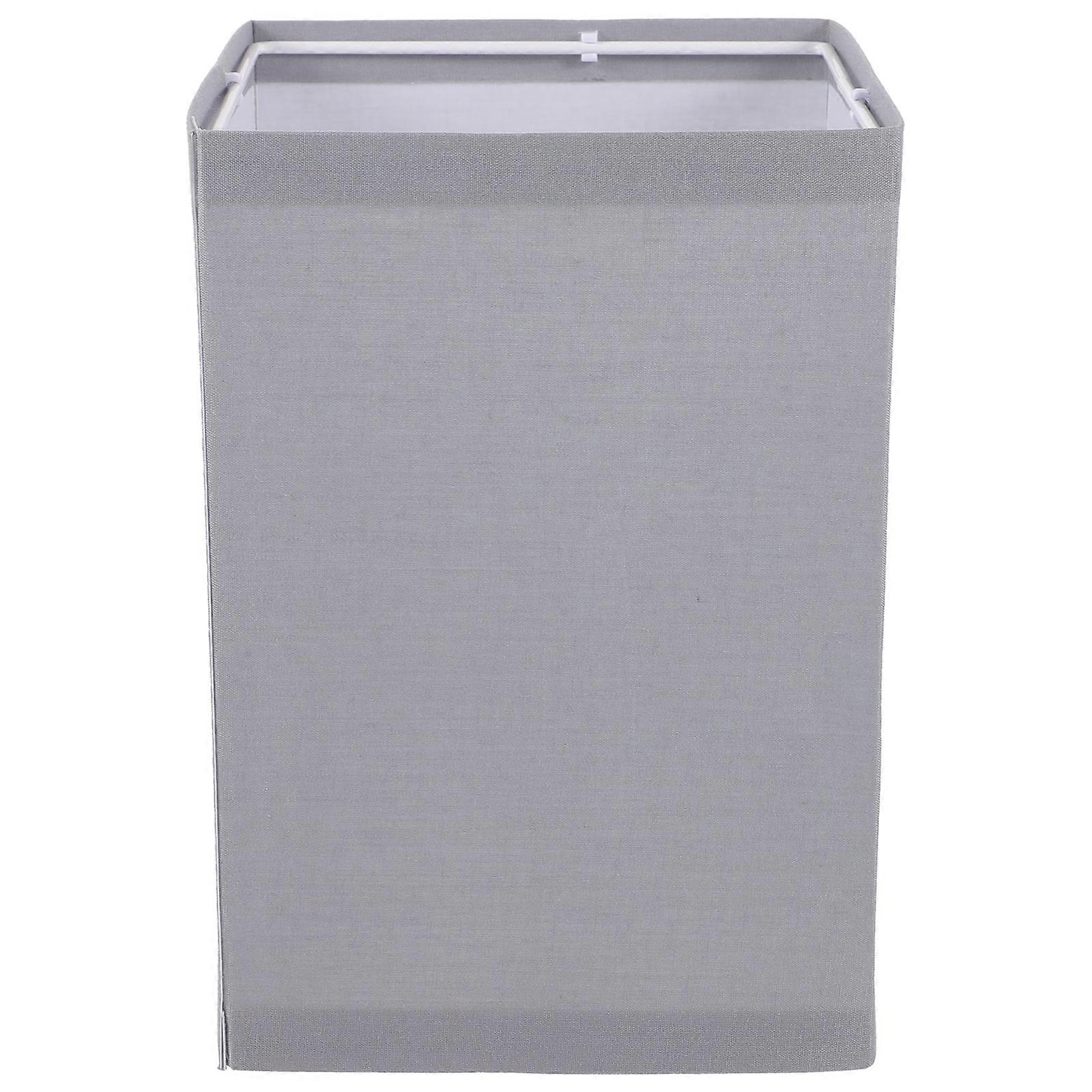 Square Lampshade Cloth Lamp Shade Table Lamp Shade Replacement Lamp Shade(E27)