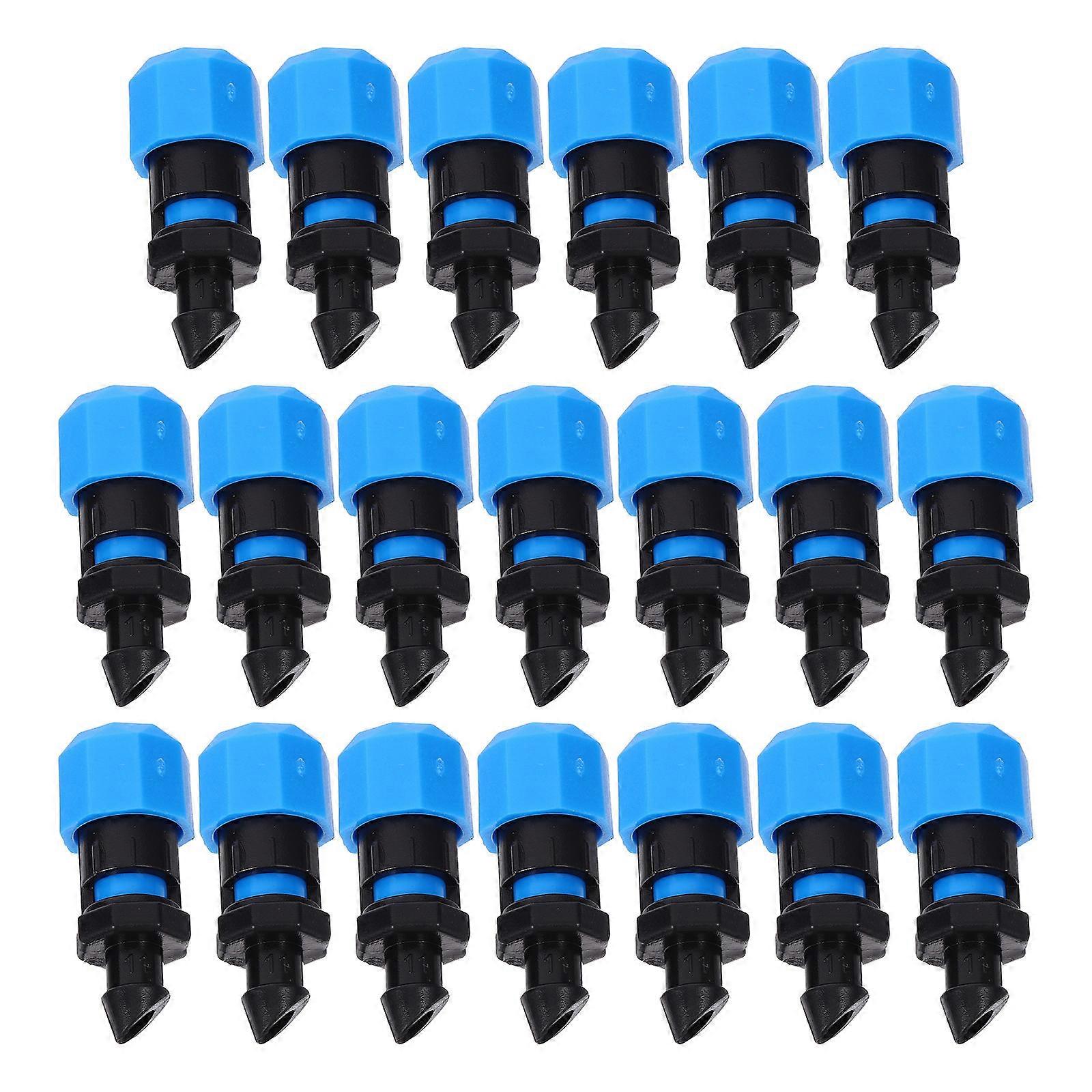 Adjustable Garden Dripper for Drip Irrigation Water Control 100Pcs
