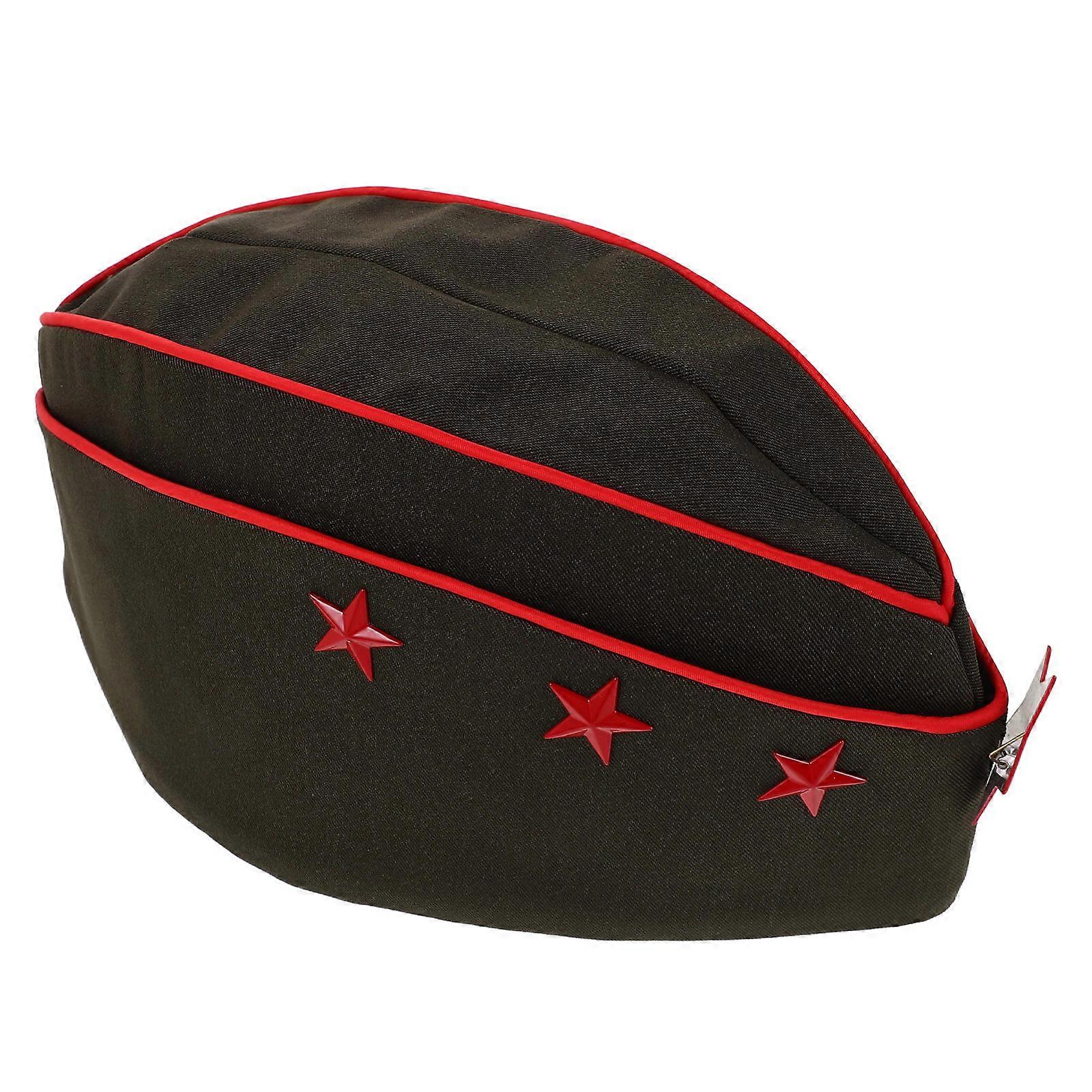 Olive Sailor Hat Dance Cap for Dance Competitions
