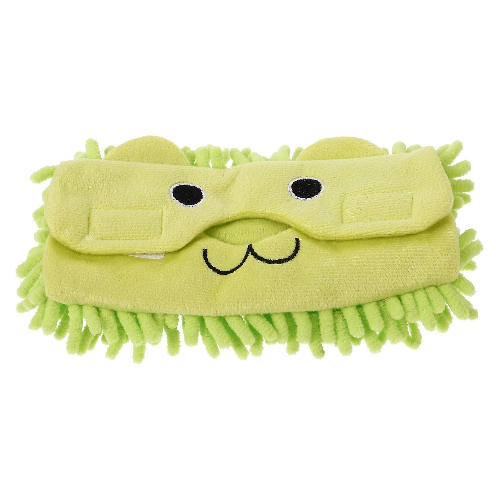 Kids Small Mop Pad Replacement for Floor Cleaning Green Cloth