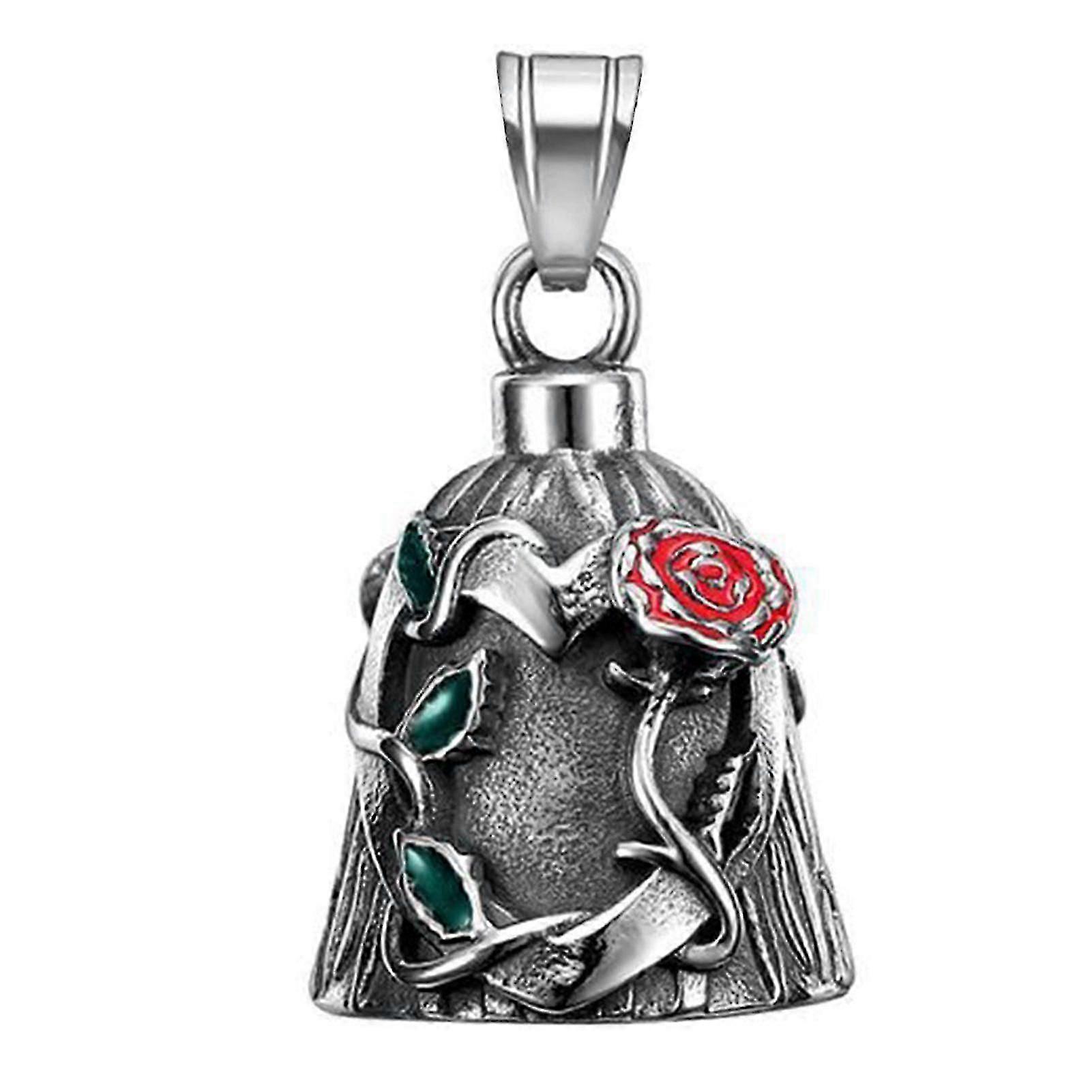 engraved rose vines riding bell for bikers