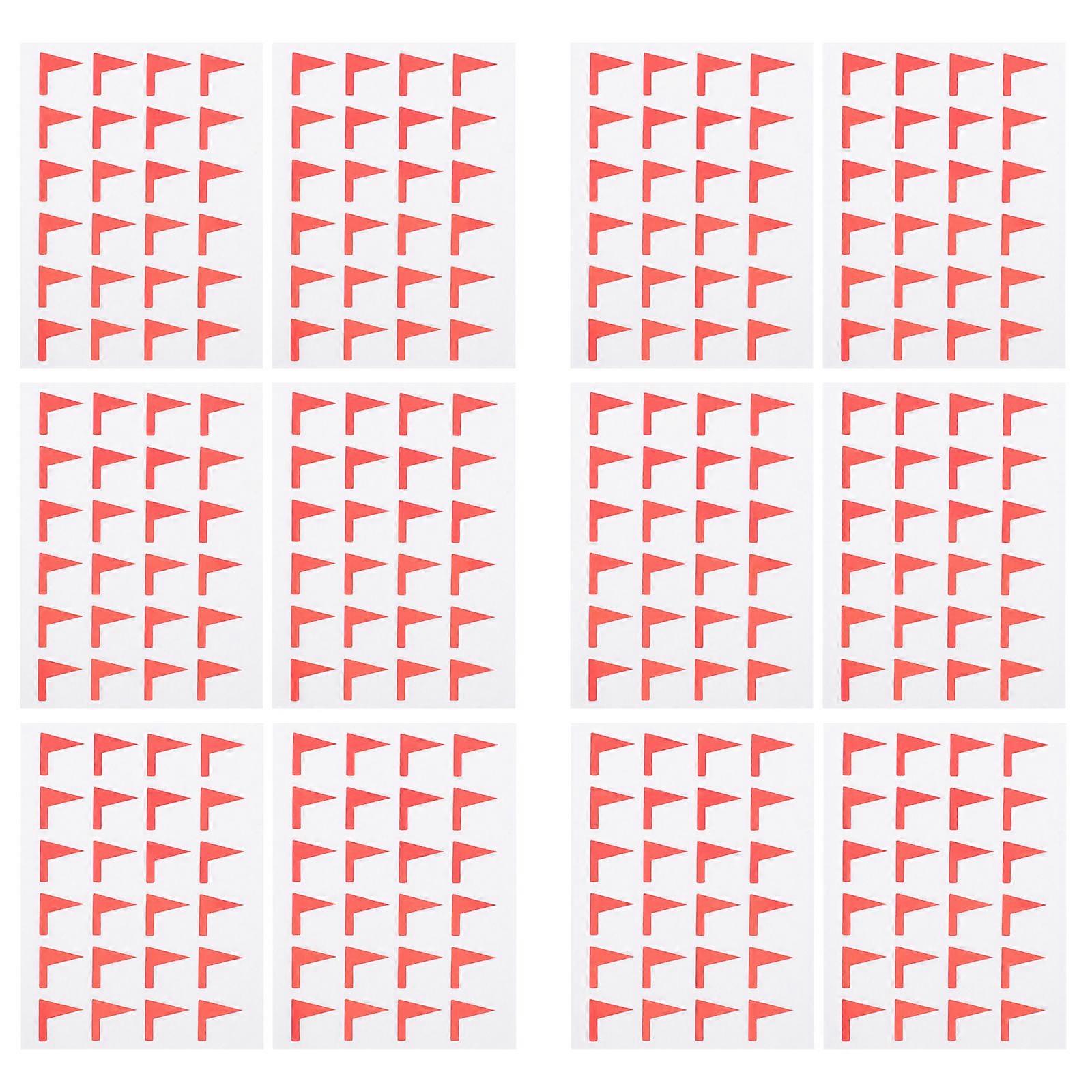 12 Sheets of Classification Stickers Label Stickers Map Label Stickers DIY Sticky Labels