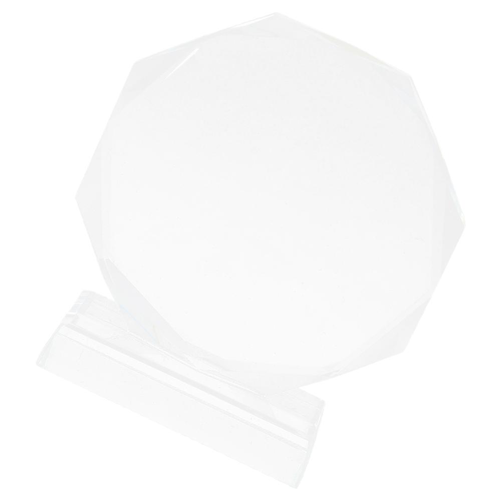 Sublimation Blanks Trophy Octagonal Trophy For Recognition And Appreciation Celebrations Durable 1Pcs