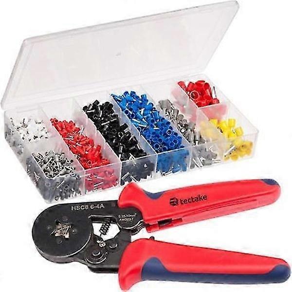 Crimping Tool + 1200 Cable Lugs - Crimping Tool, Pressing, Pipe Wrench