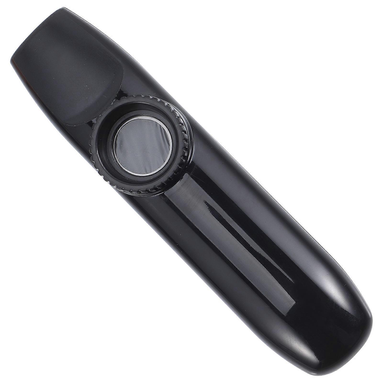 Kazoo Beginner Kazoo Instrument for Music 1Set Black ABS Material
