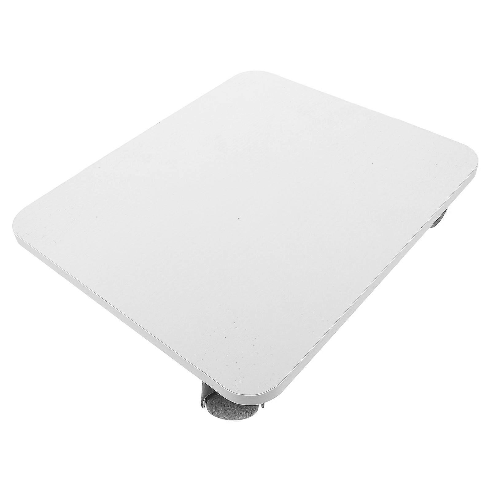 Flower Pot Base Movable Plant Tray for Easy Mobility White Plastic