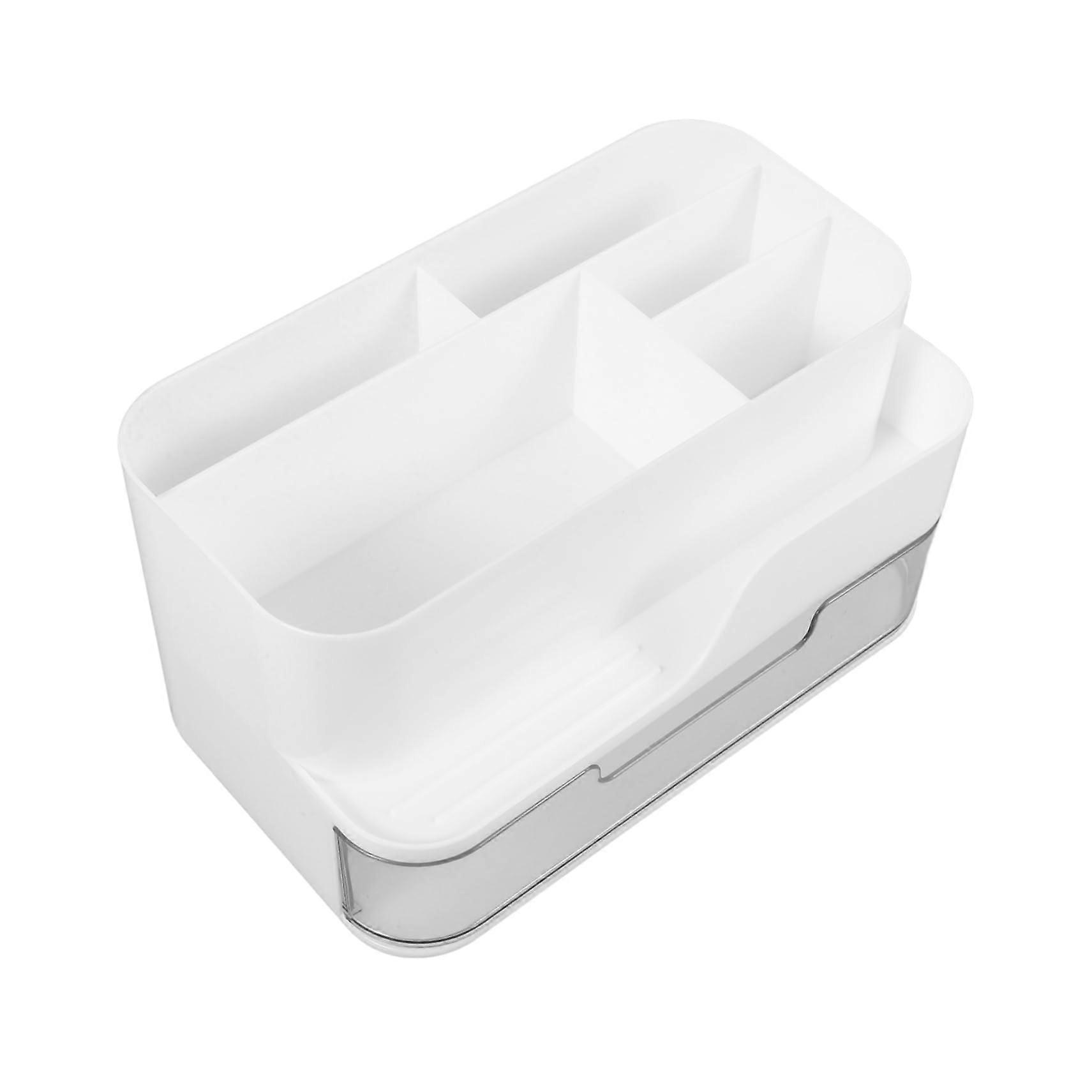 Plastic Drawer Organizer with EasyAccess Drawers for Makeup Storage, Cosmetics and Office Supplies