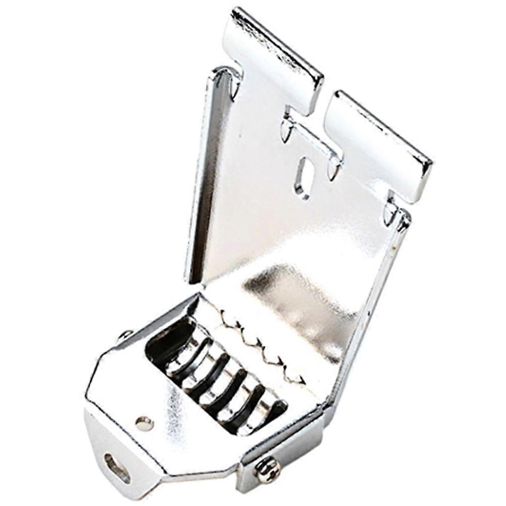 Metal Banjo Tailpiece for 5-String Banjo Accessories 3Pcs Silver Set