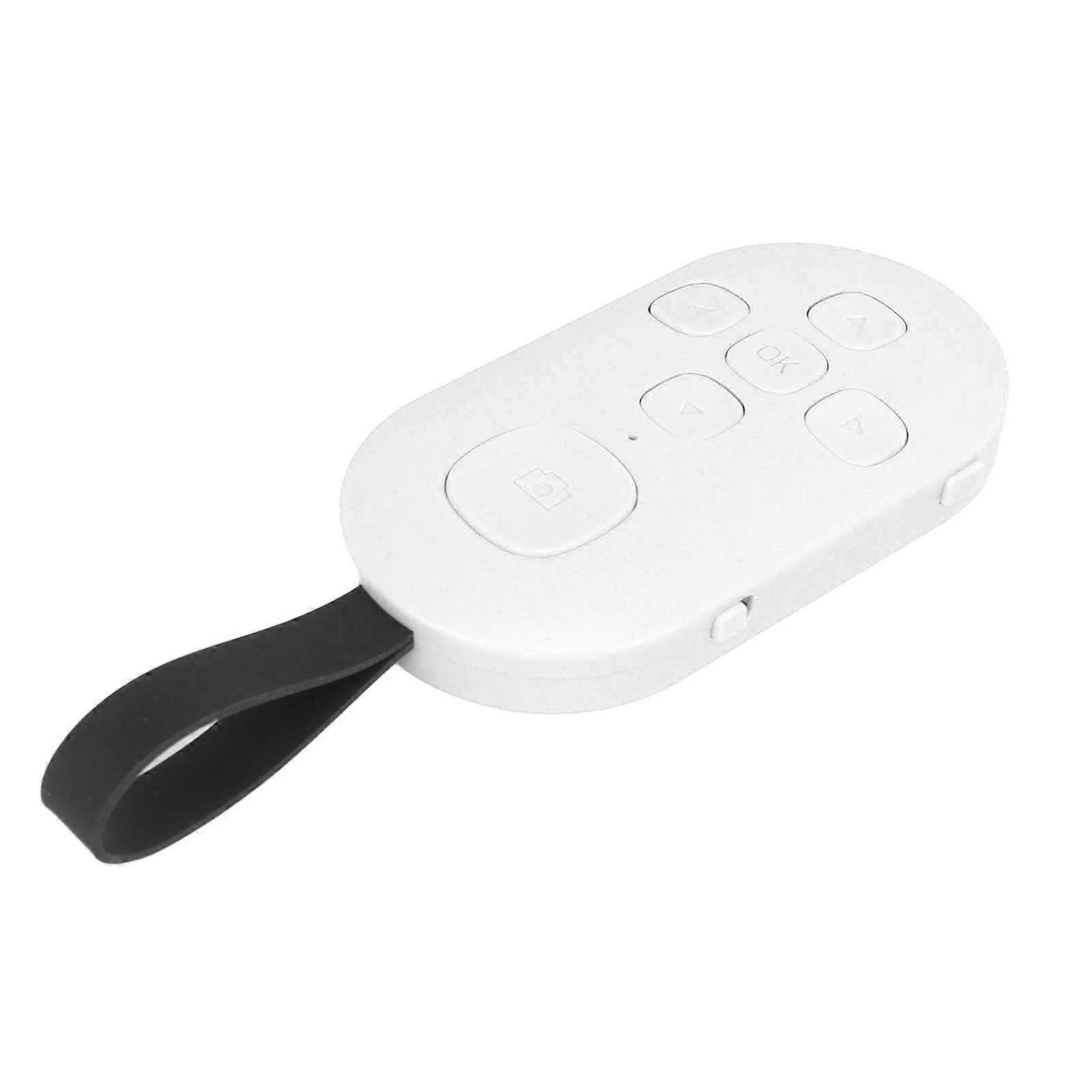 Bluetooth Remote Control for Smartphone and Tablet with Long Distance USBC Fast Charging White