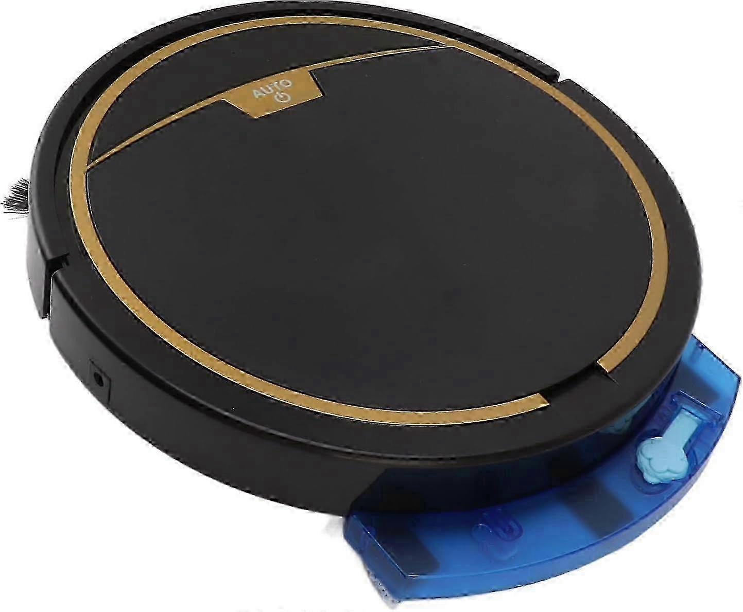 Ultra Thin Robotic Cleaner for Quiet Operation, Automatic Vacuum for Home (White)