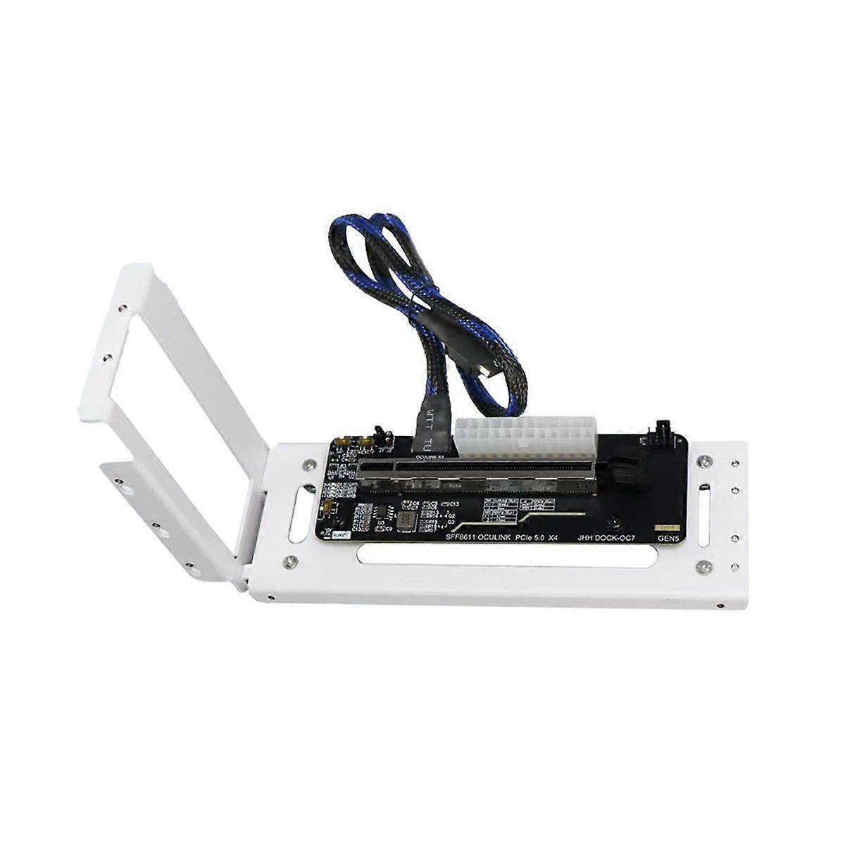 OCuLink GPU Dock PCIe 5.0x4 GDP Laptop to External Video Graphics Card M.2 Oculink SFF8611 to PCIE