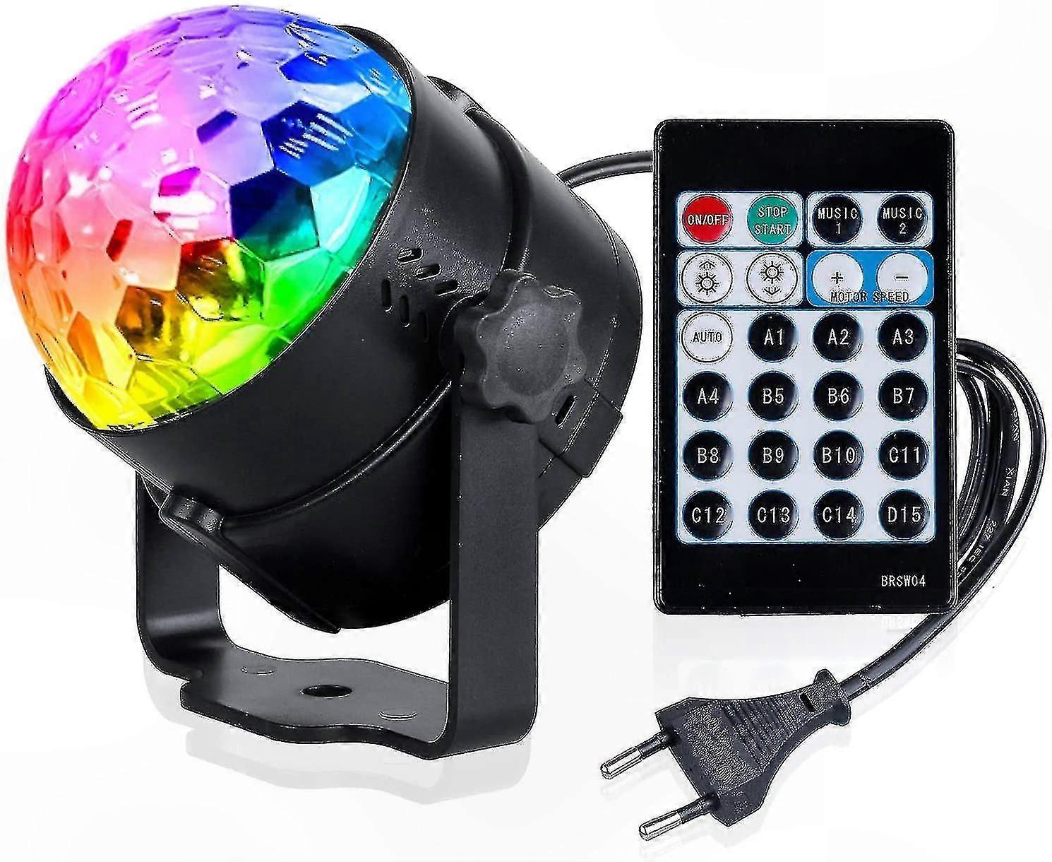 Light-Up Disco Sphere with 15 Unique Illumination Patterns