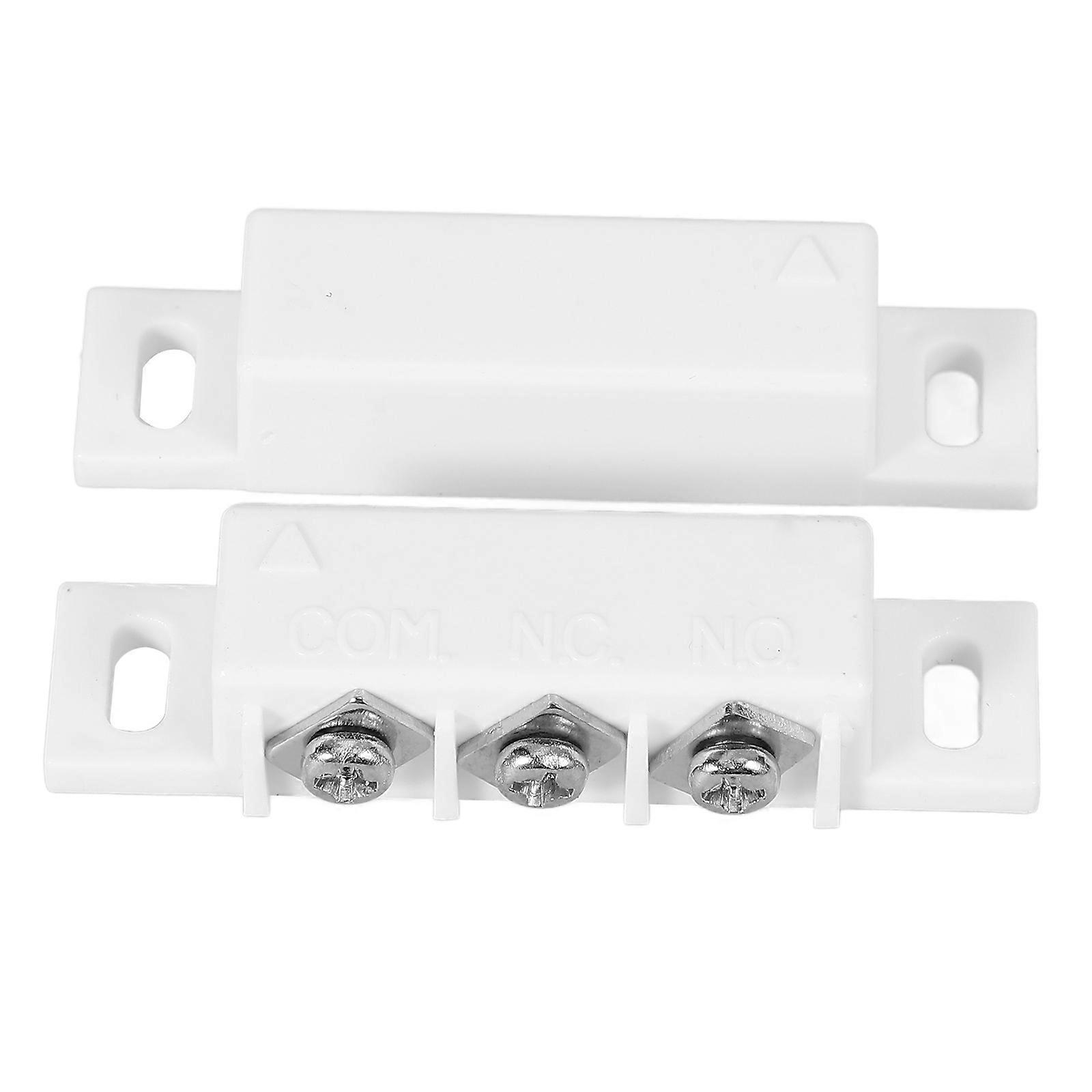 Masteelf 1 Set Door Open Sensor Window Alarm Magnetic Contact Sensor Door Bell