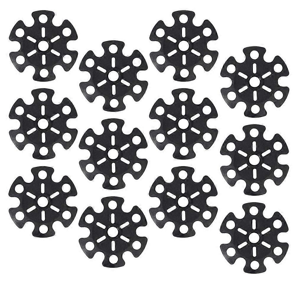 Rubber Climbing Pole Protector Covers for Protection 12Pcs Hiking Accessory