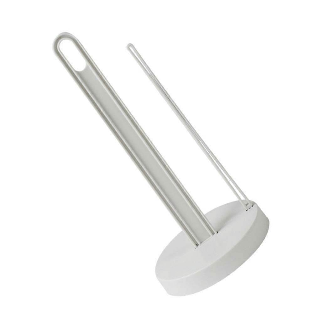 Roll Paper Support Rack Practical for Desktop 2Pcs White Paper Accessories