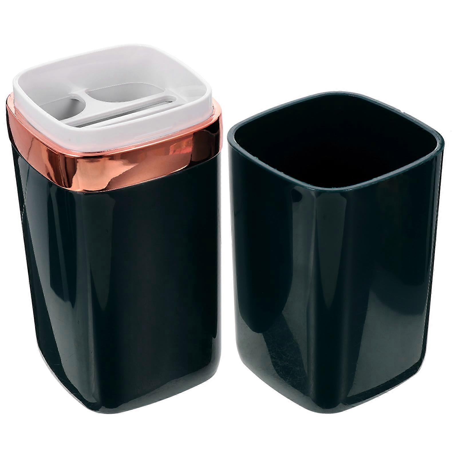 Toothbrush and Toothpaste Storage Box for Travel Portable Toothbrush Case