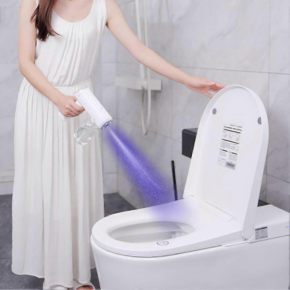 Automatic Electric Spray Bottle Atomizing Spray with Rotating Nozzle for Indoor and Outdoor Use