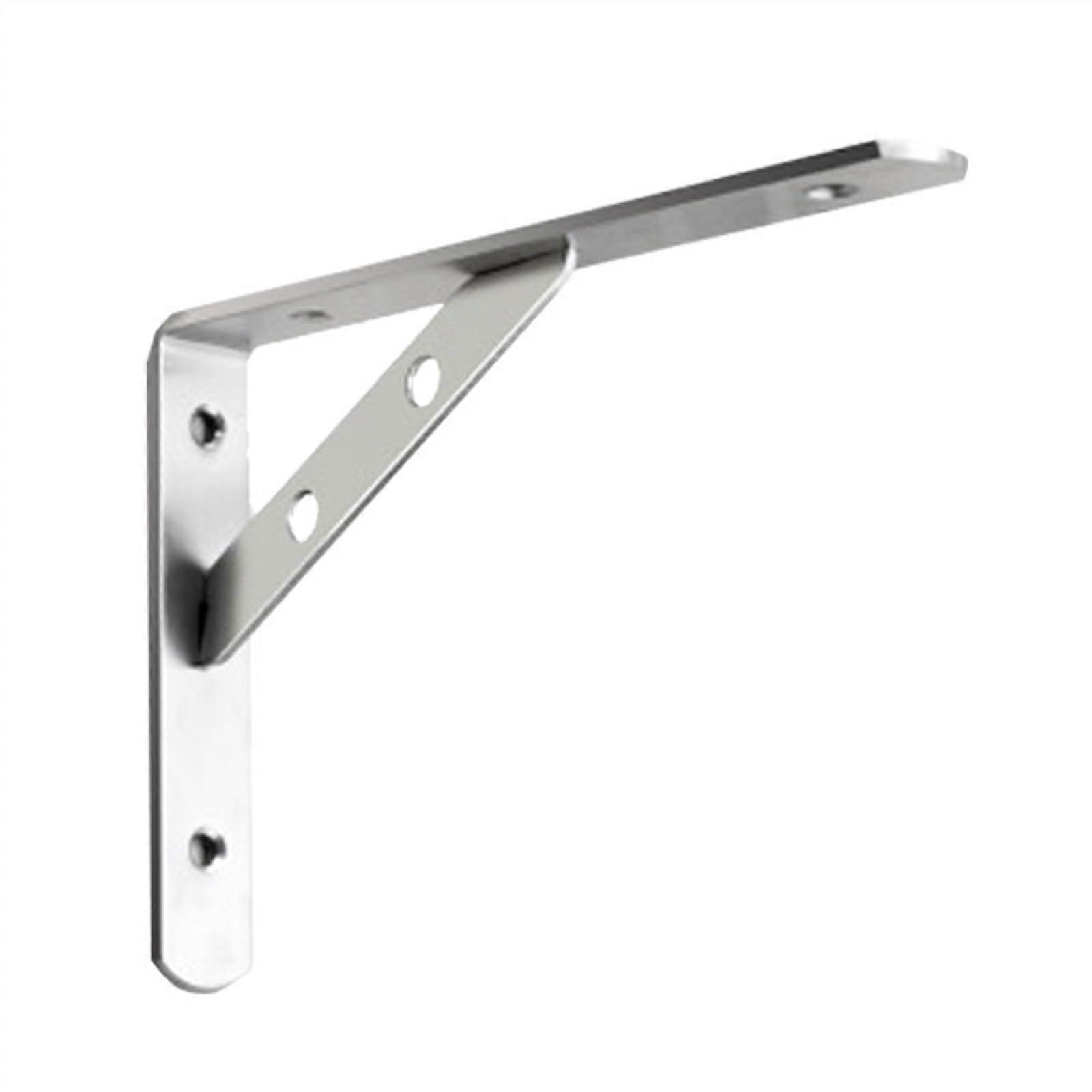 Heavy Duty Stainless Steel Microwave Wall Mount Bracket Adjustable Foldable 4mm 40cm Rust Resistant