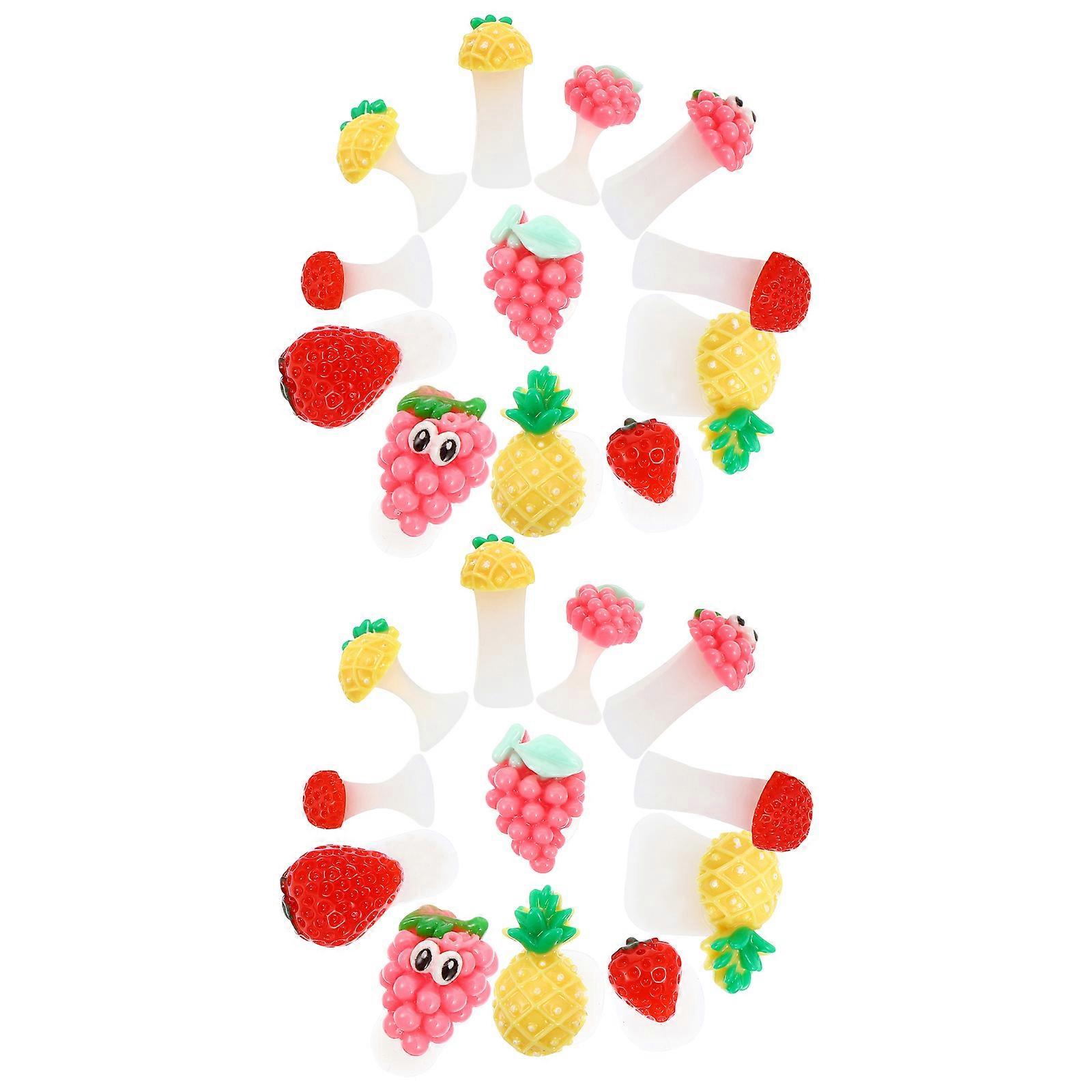 Colorful Toe Separators Silicone Nail Polish Separators for Pedicure 24Pcs