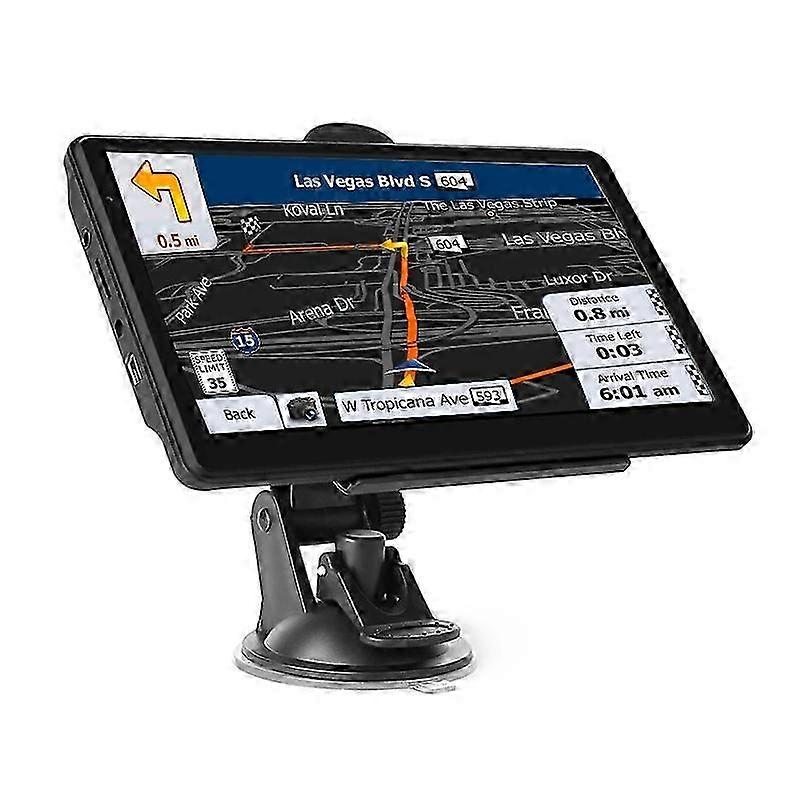2026 7 inch Car GPS Navigator 8G+256M Capacitive Screen High Configuration, Specification:Australia Map