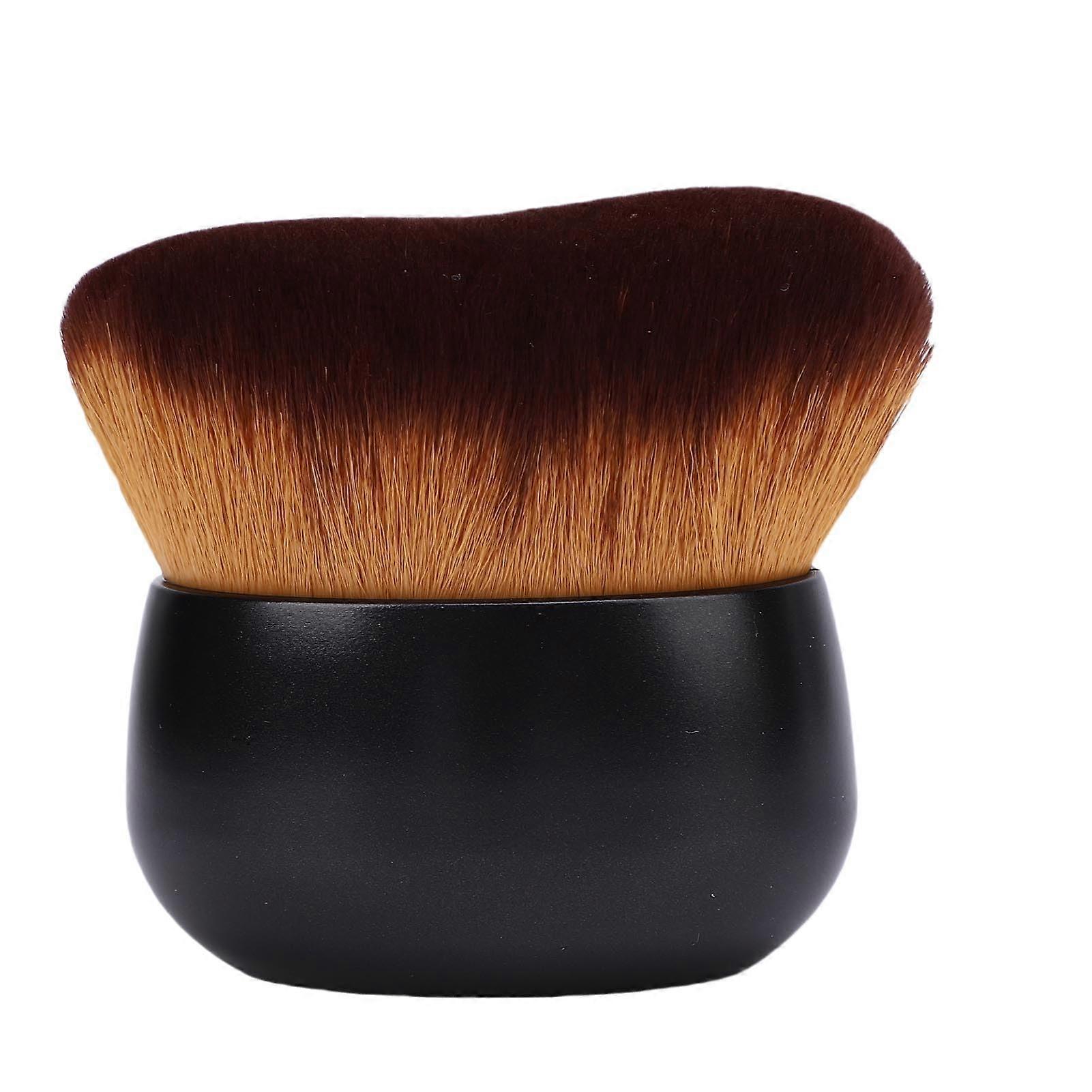 Self Tanner Brush with Soft Wave Head for Even Coverage, Body Makeup Applicator Black