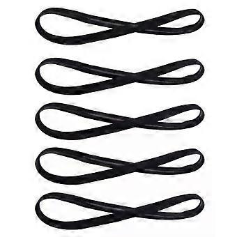 5/20Pcs Candy Color Women Men Yoga Hair Bands Sports Headband Girls Sport Anti-slip Elastic Rubber Sweatband Football Running