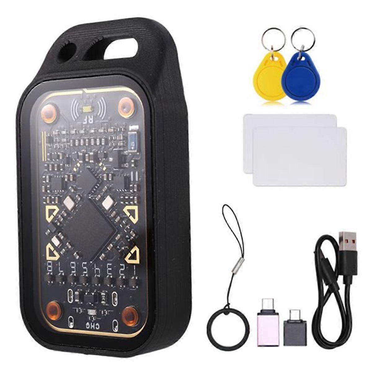 Chameleon Ultra Plus RFID Smart Card Emulator Reader IC ID Card Decode Reset+Automatic Polling+2XUI