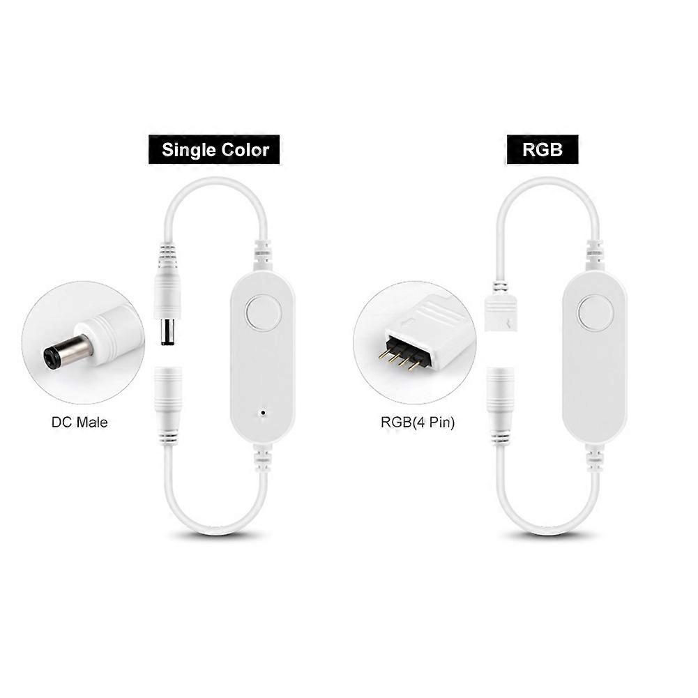 Tuya Smart WiFi LED Controller Control Single Color & RGB LED Strip Light Controller Music Sync Timer DIY Scenes