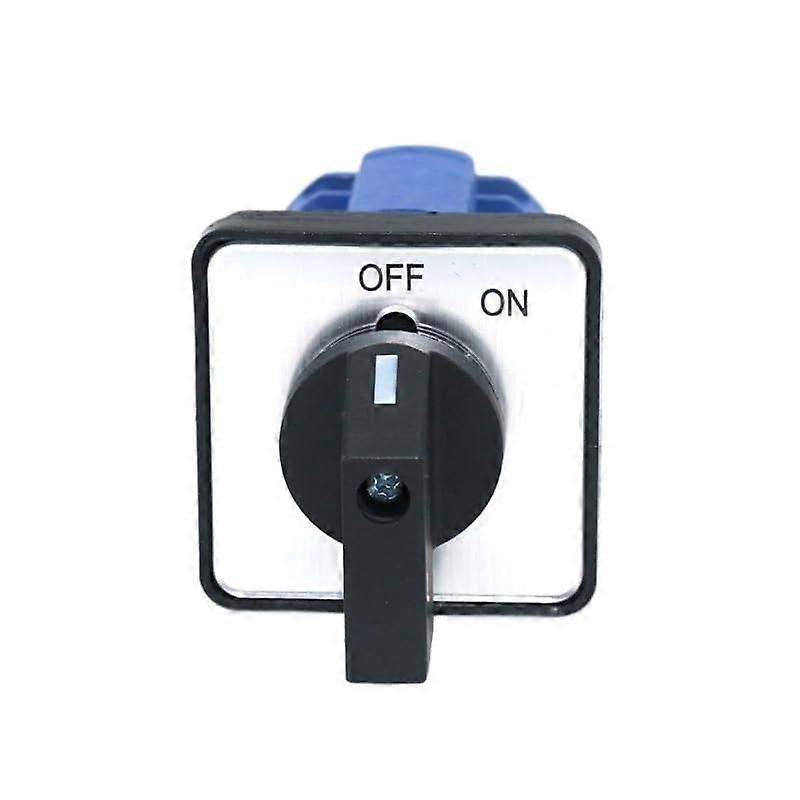 Cam Switch 3 Pole 20A 660V Rotary Selector with Panel Mount Design for Industrial Use