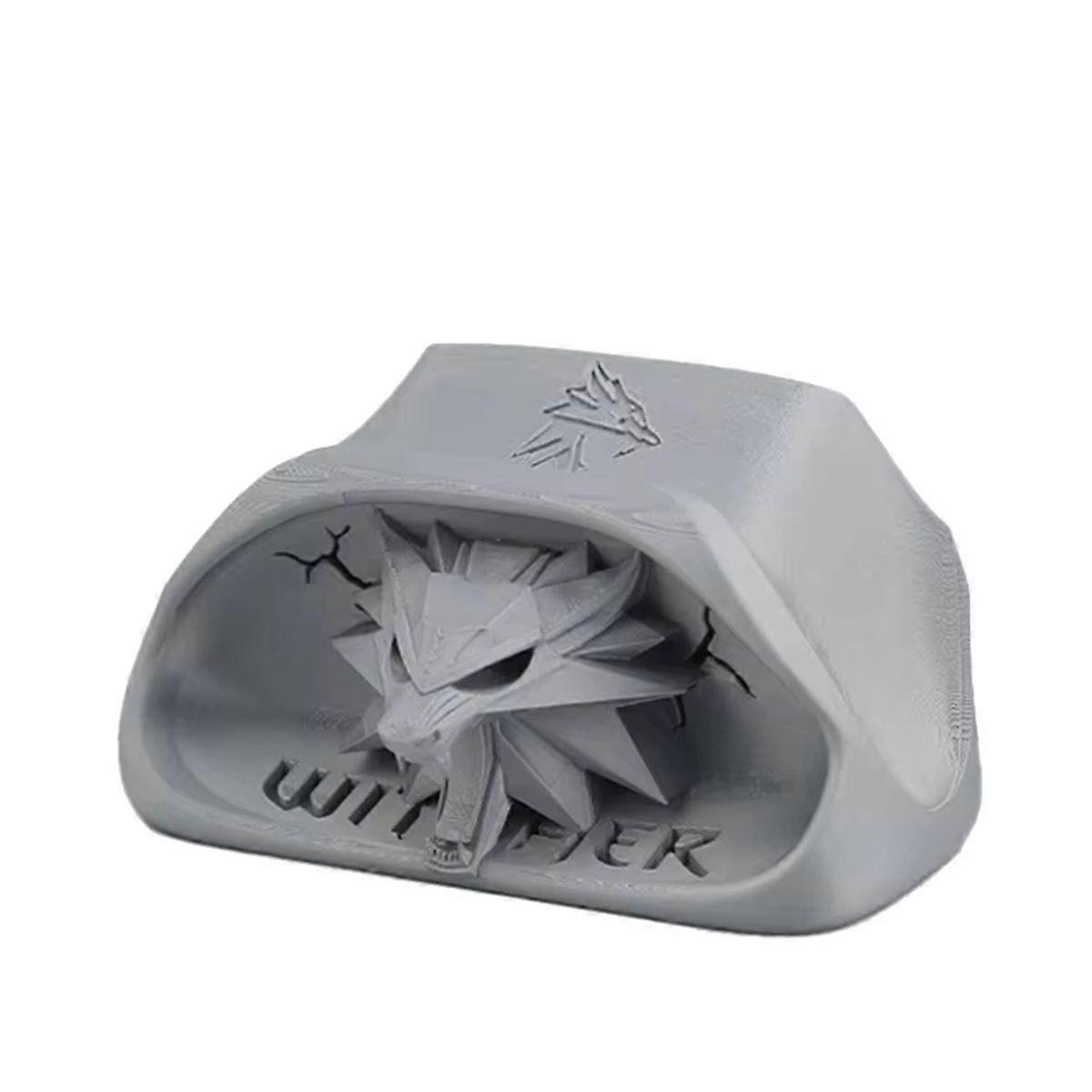 Wolf Head Game Controller Base for Gamepad Gaming Computer Accessories Game Desktop Storage Organize