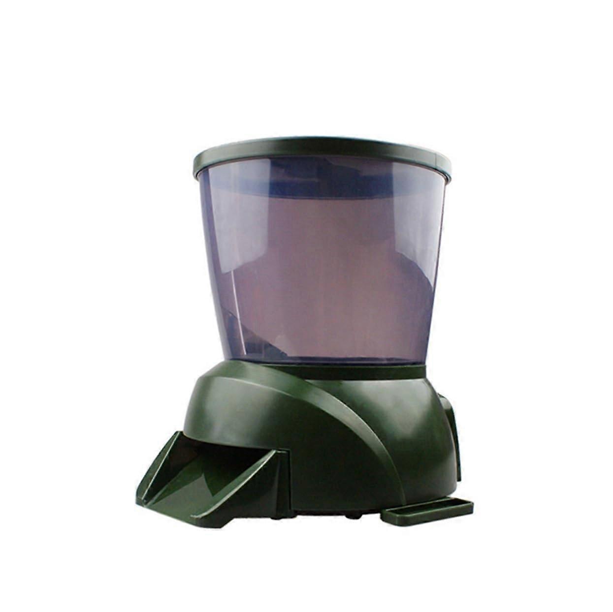 Automatic Pond Fish Feeder for Koi with Timer, Large 4.25L Capacity and Accurate Portion Control