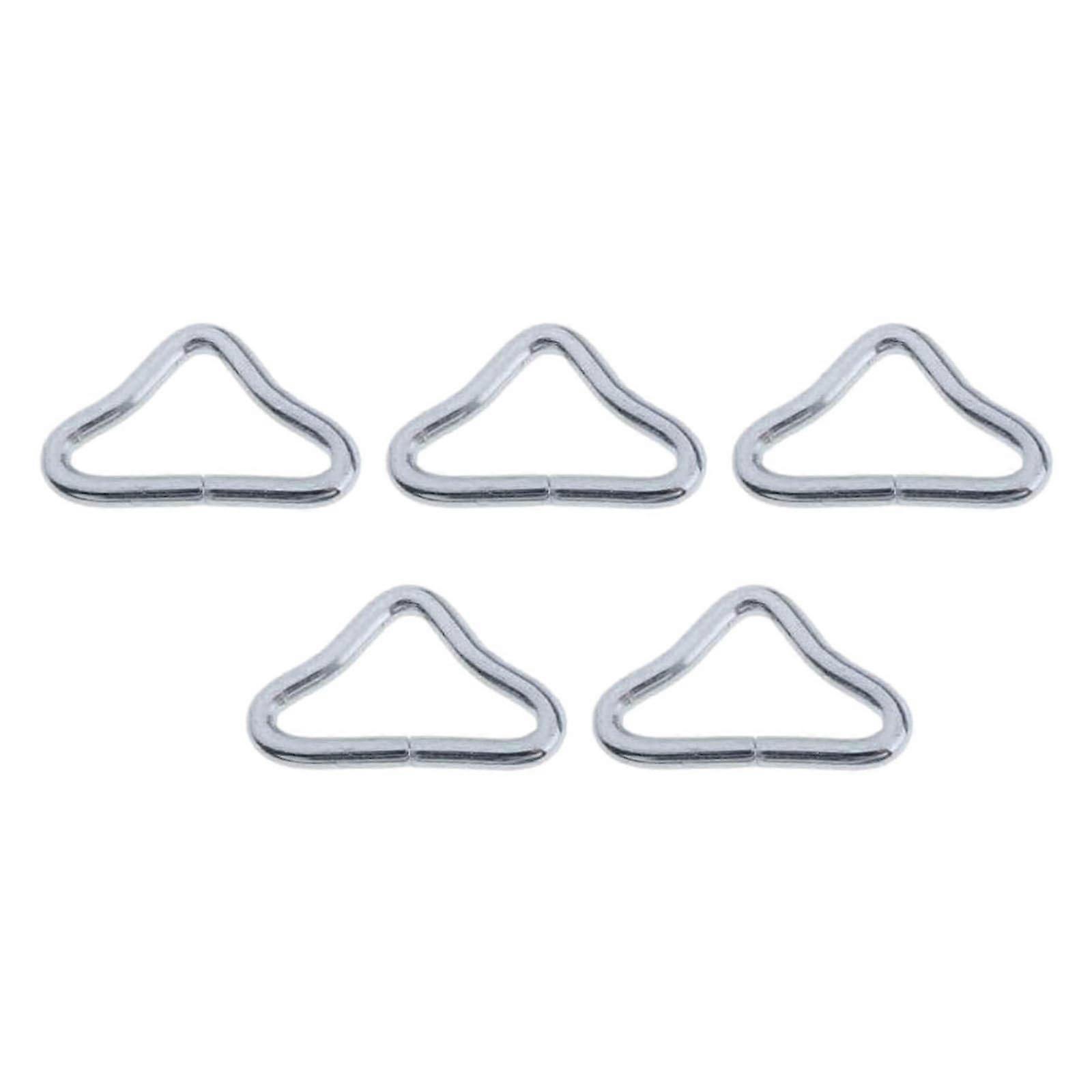 Trampoline V Rings 5Pcs  Strength Rust Resistant for Outdoor Indoor Trampoline Replacement