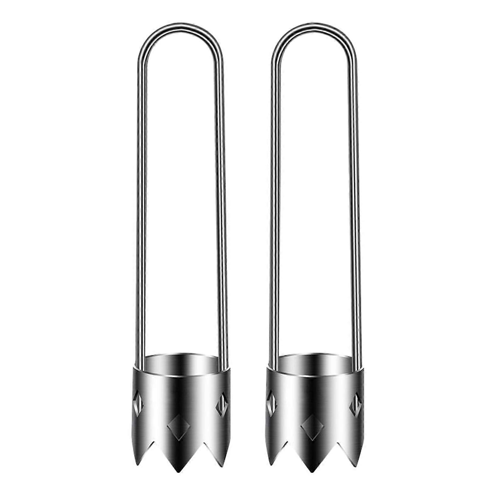 Fruit Corer Set with Sharp Serrated Edge, Dual Size Apple and Pepper Seed Remover Kitchen Tool