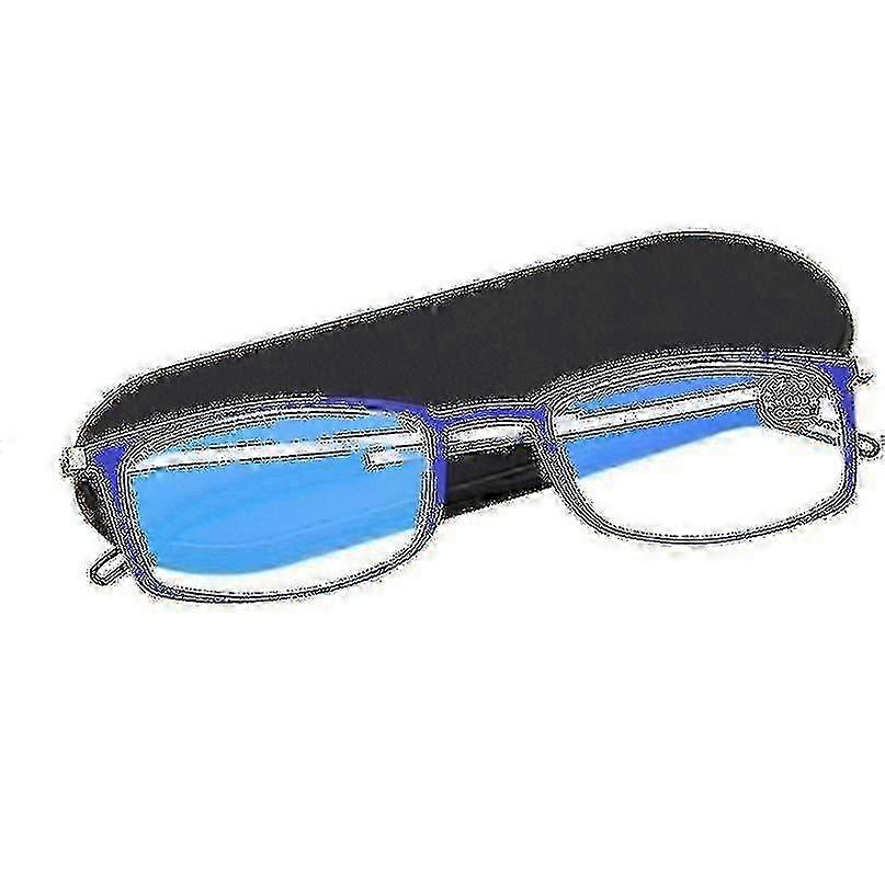Ultra-Thin Blue Light Protection Reading Glasses for Hyperopia Correction - Unisex Design