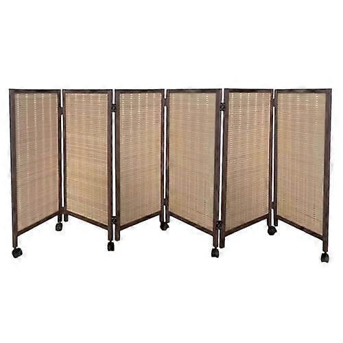 Room Divider with Wheels, 3Panel Folding Privacy Screen for Office Dorm, Locking Casters, Blackout