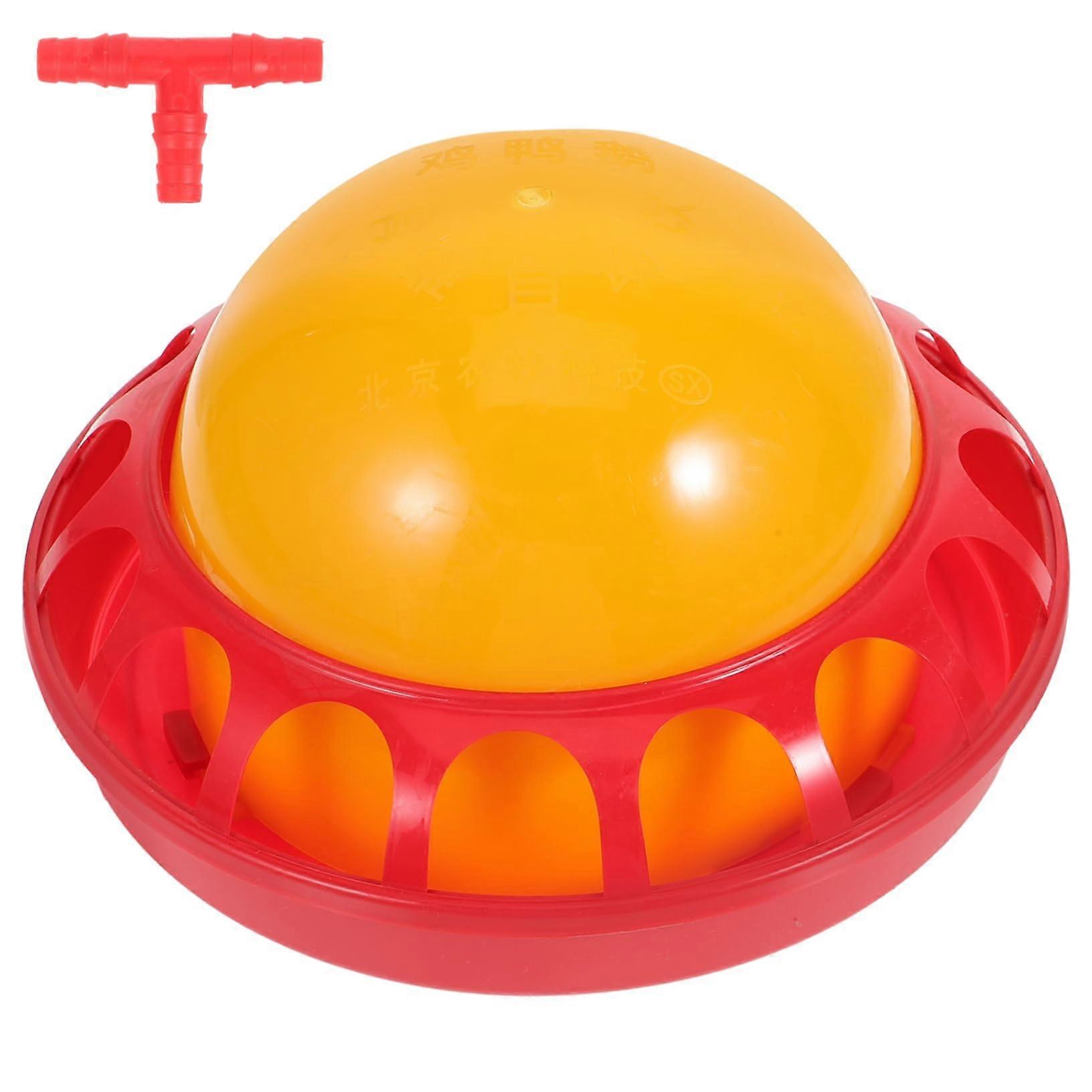 Automatic Chicken Waterer with Durable Compact Design for Chickens Ducks Geese Easy Clean