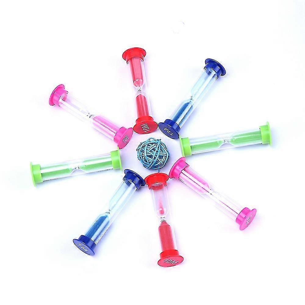 1, 2, 3, 5,10 Minute Sand Timer Large Hourglass Glass Kitchen Clock